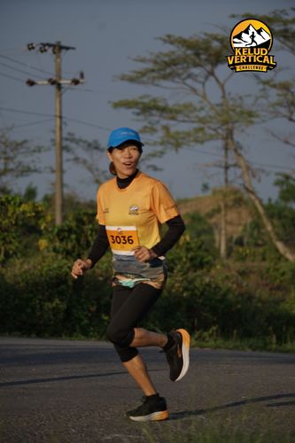Race photo from Kelud Vertical Challenge 2024
