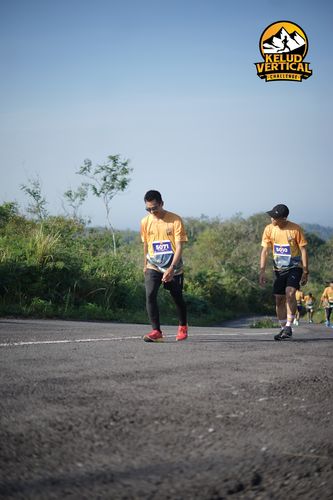 Race photo from Kelud Vertical Challenge 2024