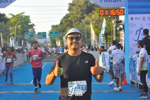 Race photo from Jabar Run 10K 2024