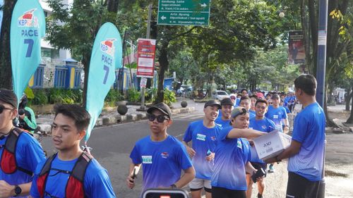 Race photo from KBP City Run 2024 Vibes