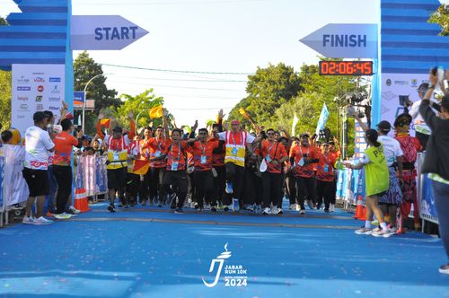 Race photo from Jabar Run 10K 2024