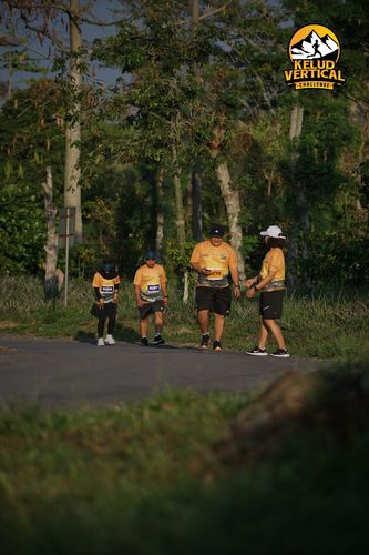 Race photo from Kelud Vertical Challenge 2024