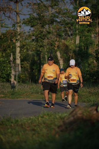 Race photo from Kelud Vertical Challenge 2024