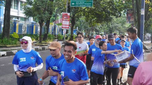 Race photo from KBP City Run 2024 Vibes
