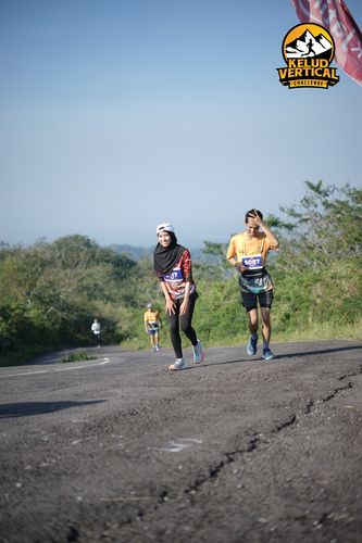 Race photo from Kelud Vertical Challenge 2024