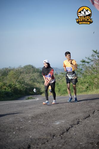 Race photo from Kelud Vertical Challenge 2024