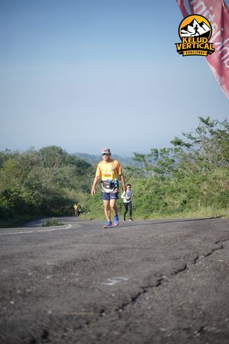 Race photo from Kelud Vertical Challenge 2024