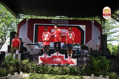Race photo from Kediri Half Marathon 2025