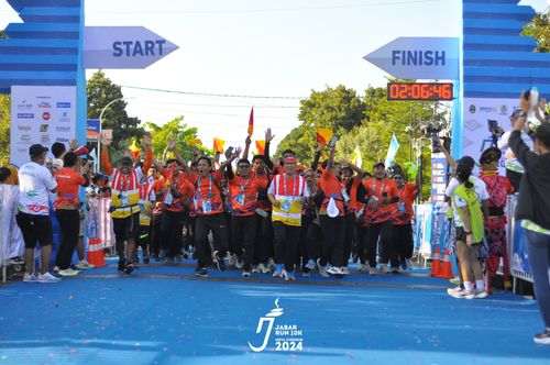 Race photo from Jabar Run 10K 2024