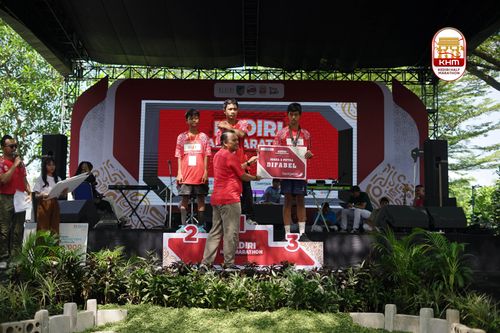Race photo from Kediri Half Marathon 2025