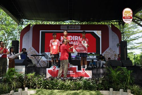 Race photo from Kediri Half Marathon 2025