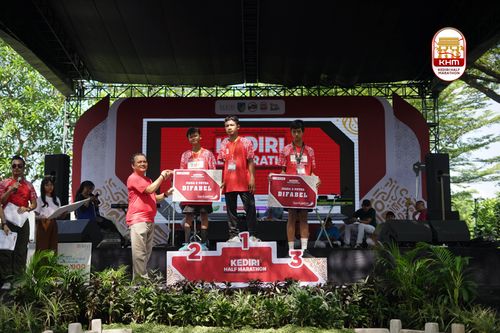 Race photo from Kediri Half Marathon 2025