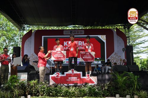 Race photo from Kediri Half Marathon 2025