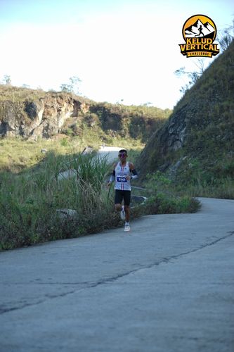 Race photo from Kelud Vertical Challenge 2024