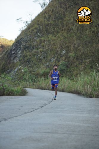 Race photo from Kelud Vertical Challenge 2024