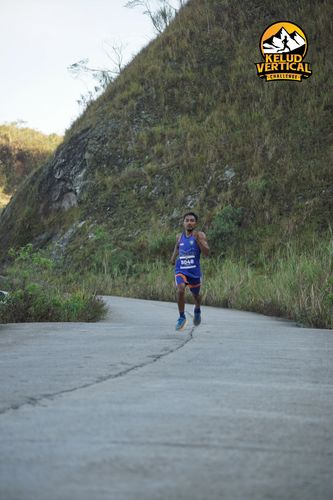 Race photo from Kelud Vertical Challenge 2024
