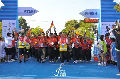 Race photo from Jabar Run 10K 2024