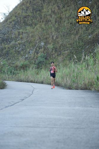 Race photo from Kelud Vertical Challenge 2024