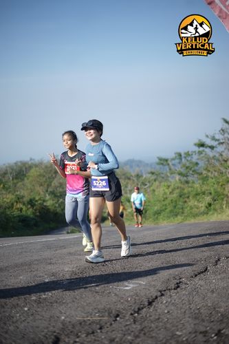 Race photo from Kelud Vertical Challenge 2024