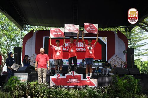 Race photo from Kediri Half Marathon 2025