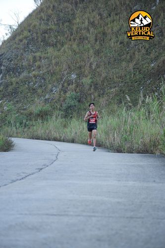 Race photo from Kelud Vertical Challenge 2024