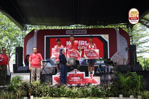 Race photo from Kediri Half Marathon 2025