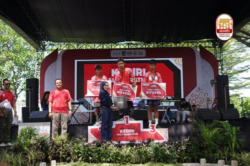 Race photo from Kediri Half Marathon 2025