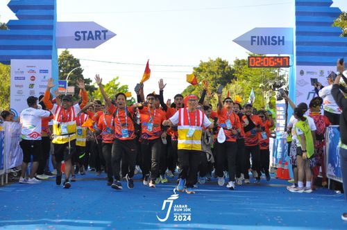 Race photo from Jabar Run 10K 2024