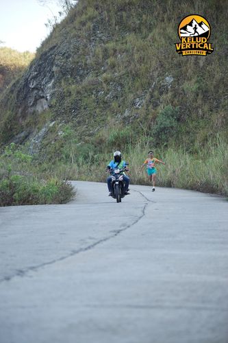 Race photo from Kelud Vertical Challenge 2024