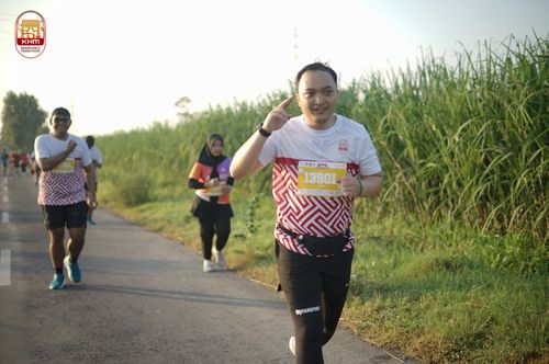 Race photo from Kediri Half Marathon 2024