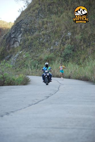 Race photo from Kelud Vertical Challenge 2024