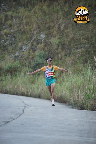 Race photo from Kelud Vertical Challenge 2024