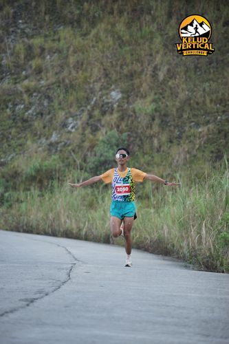 Race photo from Kelud Vertical Challenge 2024