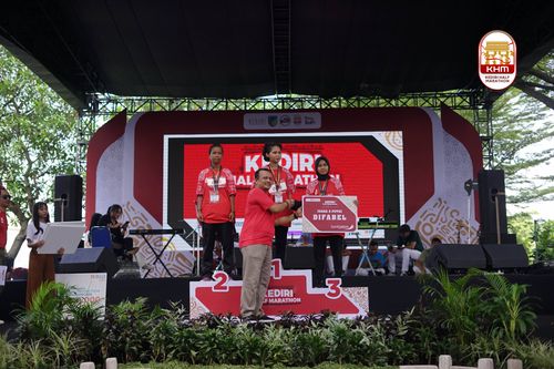 Race photo from Kediri Half Marathon 2025