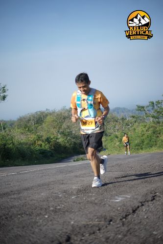 Race photo from Kelud Vertical Challenge 2024