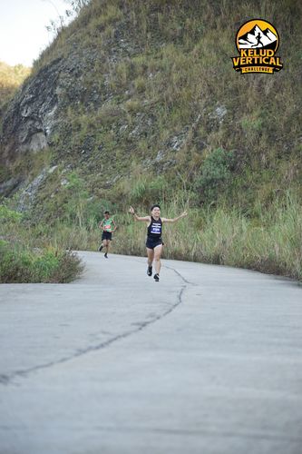 Race photo from Kelud Vertical Challenge 2024