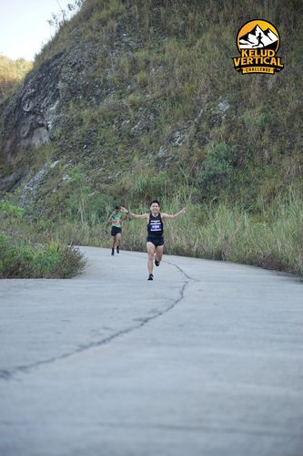 Race photo from Kelud Vertical Challenge 2024