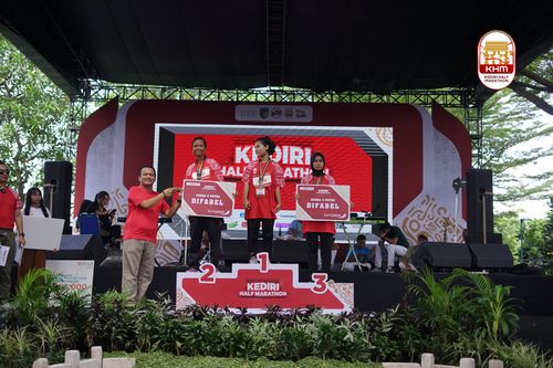 Race photo from Kediri Half Marathon 2025