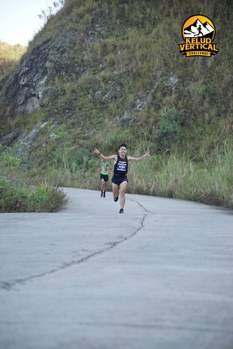 Race photo from Kelud Vertical Challenge 2024