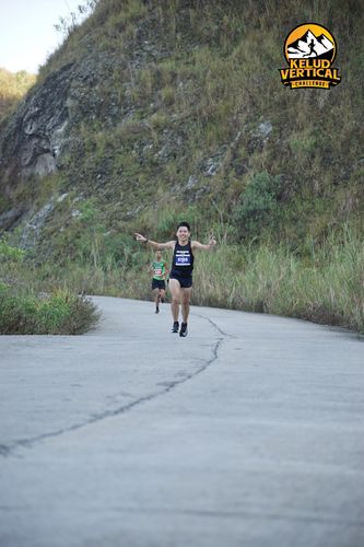 Race photo from Kelud Vertical Challenge 2024