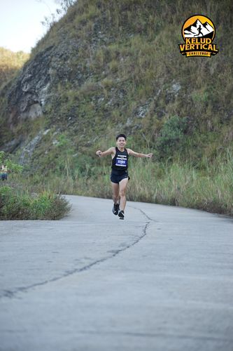 Race photo from Kelud Vertical Challenge 2024