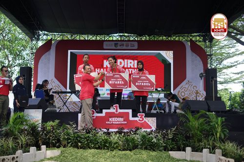 Race photo from Kediri Half Marathon 2025