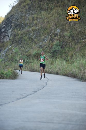 Race photo from Kelud Vertical Challenge 2024