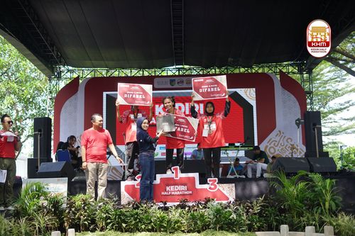 Race photo from Kediri Half Marathon 2025