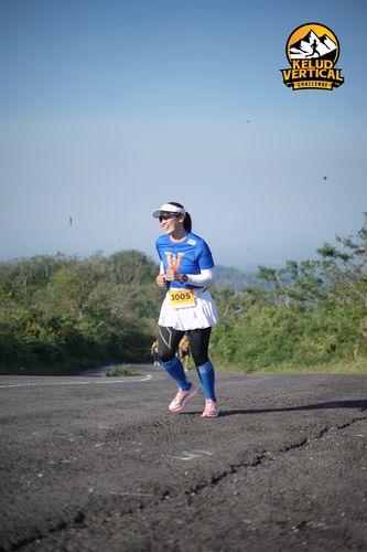 Race photo from Kelud Vertical Challenge 2024