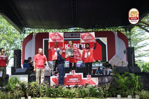 Race photo from Kediri Half Marathon 2025