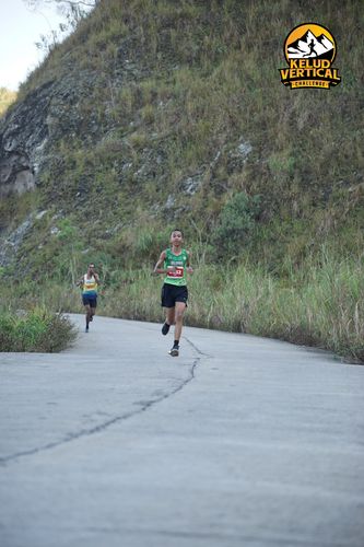 Race photo from Kelud Vertical Challenge 2024