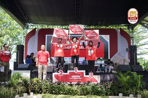Race photo from Kediri Half Marathon 2025