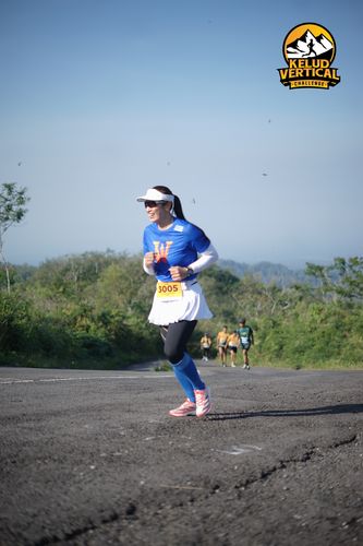 Race photo from Kelud Vertical Challenge 2024