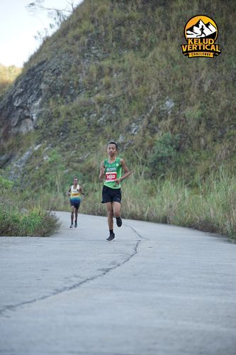 Race photo from Kelud Vertical Challenge 2024